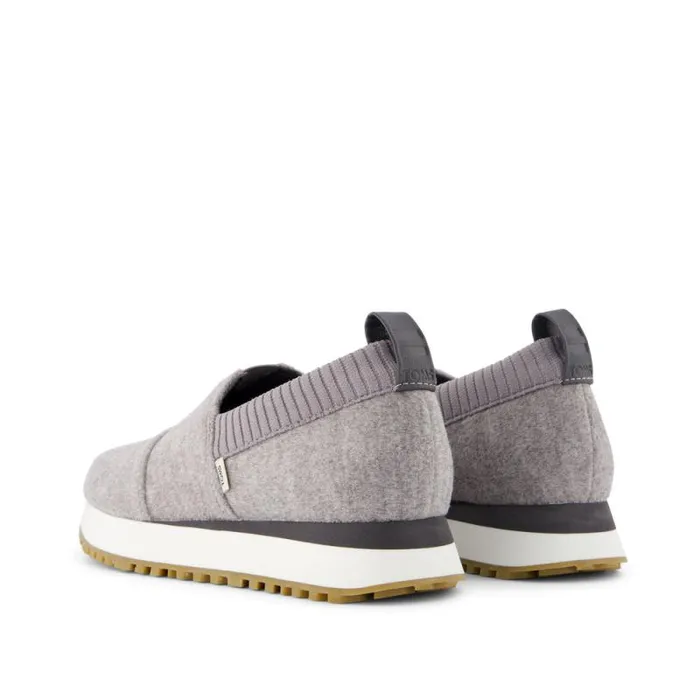 Toms Slip Ons Resident 20 Sneaker Grey Felt 8211 Women Toms Slip Ons Resident 20 Sneaker Grey Felt 8211 Women