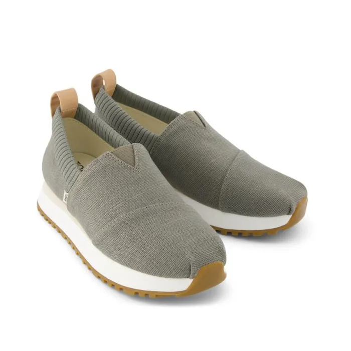 Toms Slip Ons Resident 20 Sneaker Vetiver Grey Heritage Canvas 8211 Women Toms Slip Ons Resident 20 Sneaker Vetiver Grey Heritage Canvas 8211 Women