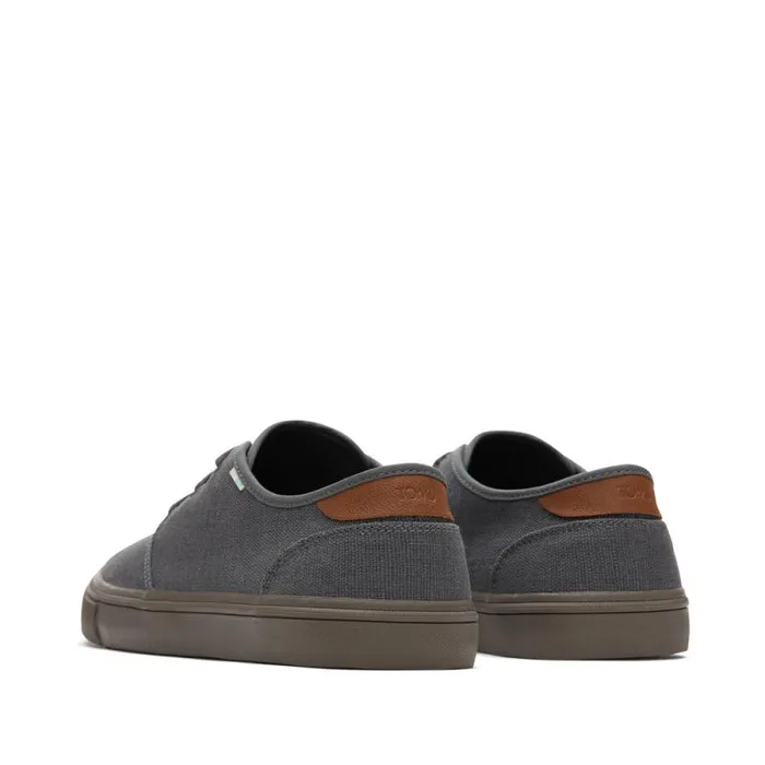 Toms Sneakers Carlo LaceUp Sneaker Smoky Graphite Heritage Canvas 8211 Men Toms Sneakers Carlo LaceUp Sneaker Smoky Graphite Heritage Canvas 8211 Men
