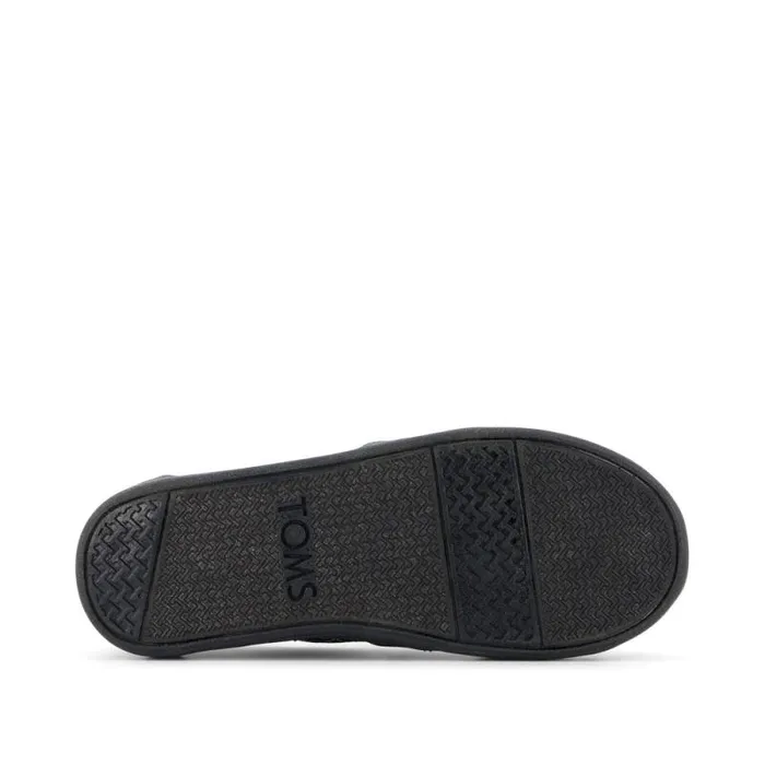 Toms TOMS Classics Alpargata Kids Shoe Black Glow In The Dark Spiders 8211 KidsWomen