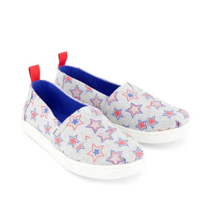 Toms TOMS Classics Alpargata Kids Shoe Glow In The Dark Stars 8211 KidsWomen Toms TOMS Classics Alpargata Kids Shoe Glow In The Dark Stars 8211 KidsWomen
