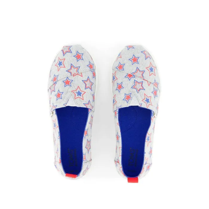 Toms TOMS Classics Alpargata Kids Shoe Glow In The Dark Stars 8211 KidsWomen Toms TOMS Classics Alpargata Kids Shoe Glow In The Dark Stars 8211 KidsWomen