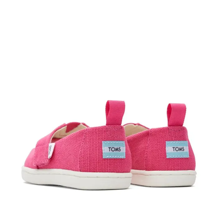 Toms TOMS Classics Alpargata Toddler Shoe Pink Heritage Canvas 8211 WomenKids