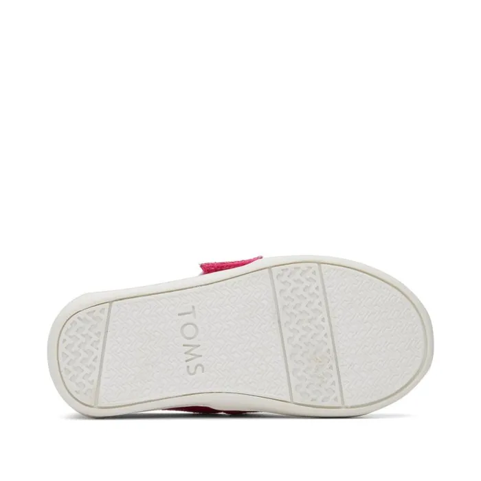Toms TOMS Classics Alpargata Toddler Shoe Pink Heritage Canvas 8211 WomenKids