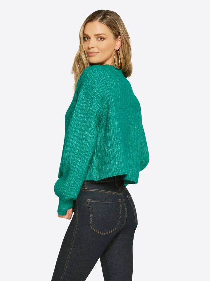 Tops Clothing Jessica Simpson Portia Sweater In Corsair