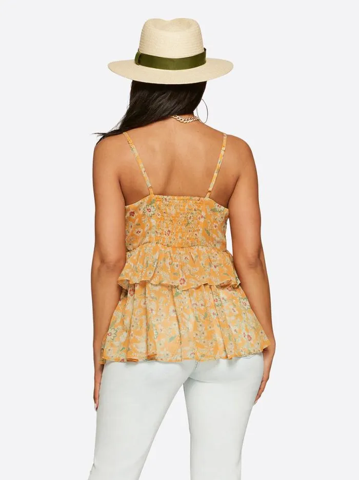 Tops Clothing Jessica Simpson Zoey Cami In Southern Beauties Mini