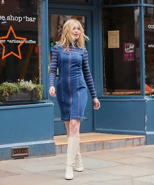 Tops Tunics and Blouses Apparel Darcie Striped Roll Neck Top Blue Joebrowns Tops Tunics and Blouses Apparel Darcie Striped Roll Neck Top Blue Joebrowns