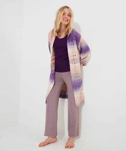 Tops Tunics and Blouses Apparel Joebrowns Sloe Joes Ombre Cosy Longline Cardigan Multi