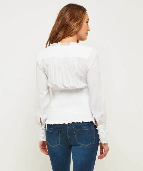 Tops Tunics and Blouses Joebrowns Apparel Simon8217s Vintage Style Blouse White Tops Tunics and Blouses Joebrowns Apparel Simon8217s Vintage Style Blouse White