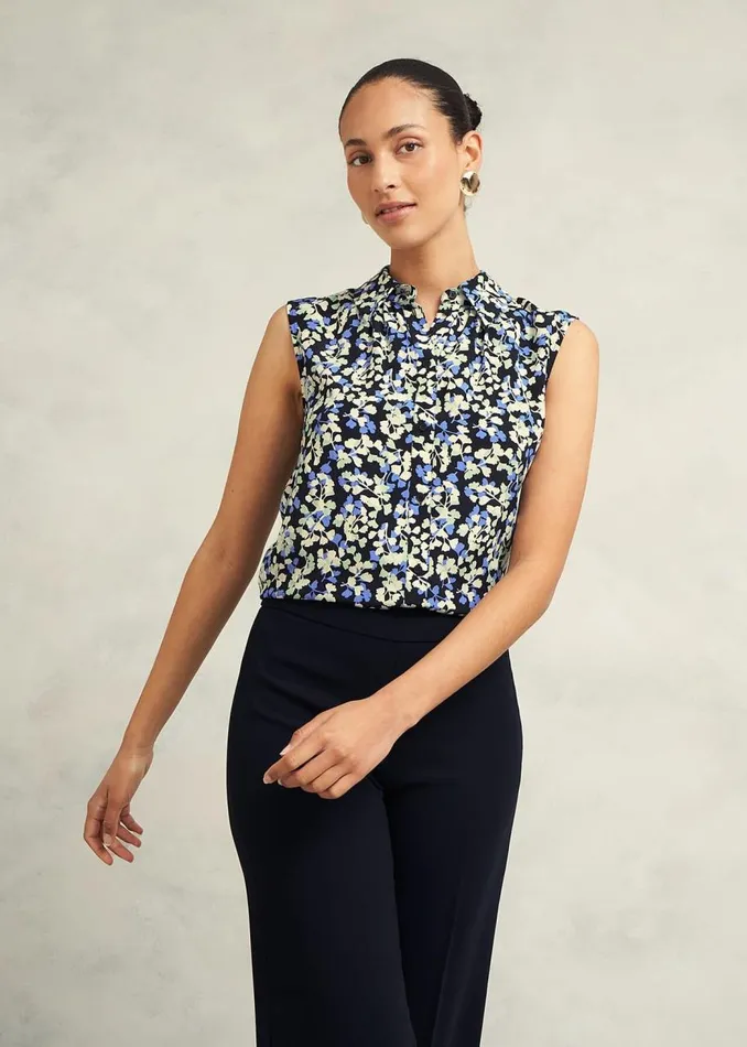 Tops Women HOBBS Ariela Top Navy Multi