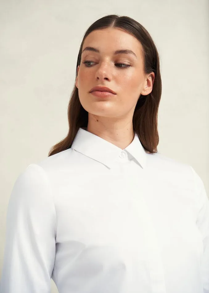 Tops Women HOBBS Victoria Shirt White
