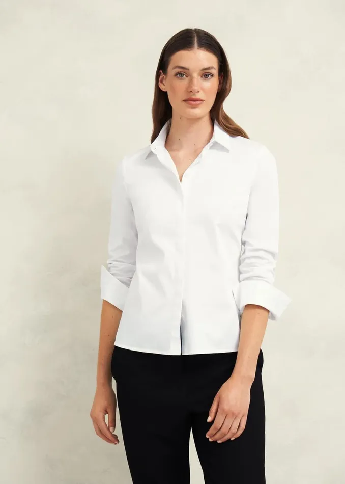 Tops Women HOBBS Victoria Shirt White