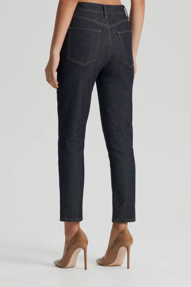Trousers HIGH RISE STRAIGHT CROP JEAN INDIGO1275 Scanlan Theodore Women Trousers HIGH RISE STRAIGHT CROP JEAN INDIGO1275 Scanlan Theodore Women