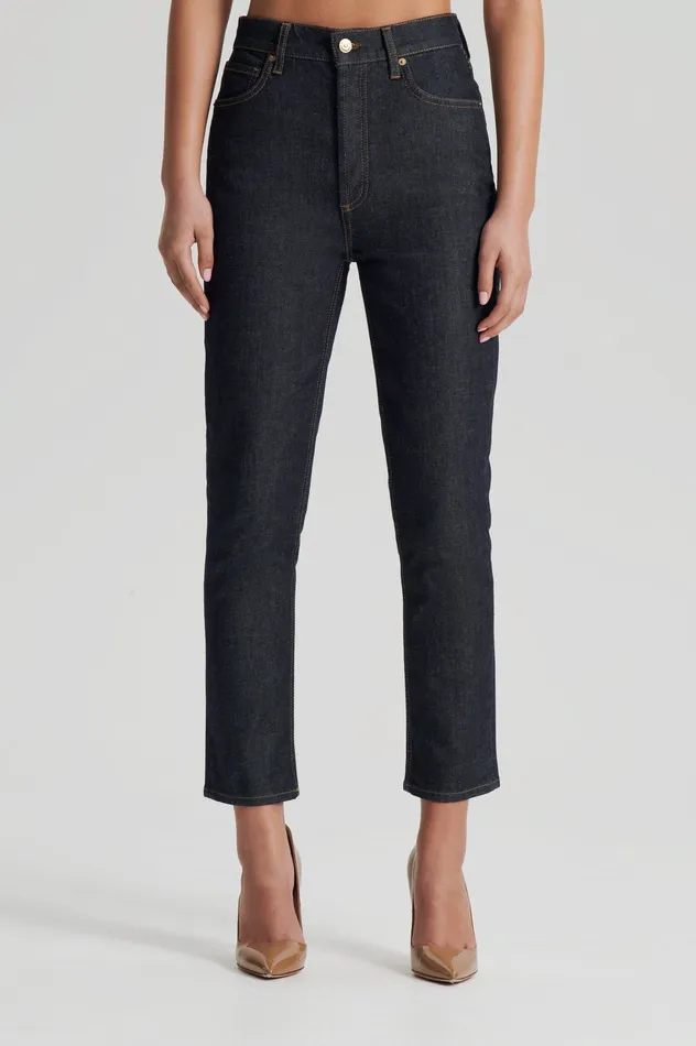 Trousers HIGH RISE STRAIGHT CROP JEAN INDIGO1275 Scanlan Theodore Women Trousers HIGH RISE STRAIGHT CROP JEAN INDIGO1275 Scanlan Theodore Women