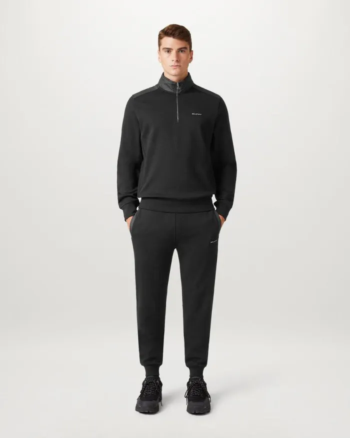 Trousers Men Belstaff Alloy Sweatpant Black Trousers Men Belstaff Alloy Sweatpant Black
