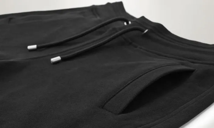 Trousers Men Belstaff Belstaff Sweatshorts Black Trousers Men Belstaff Belstaff Sweatshorts Black