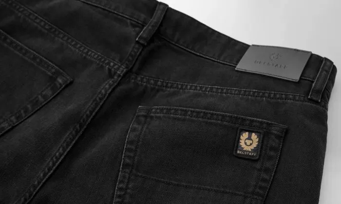 Trousers Men Belstaff Longton Slim Jeans Washed Black Trousers Men Belstaff Longton Slim Jeans Washed Black