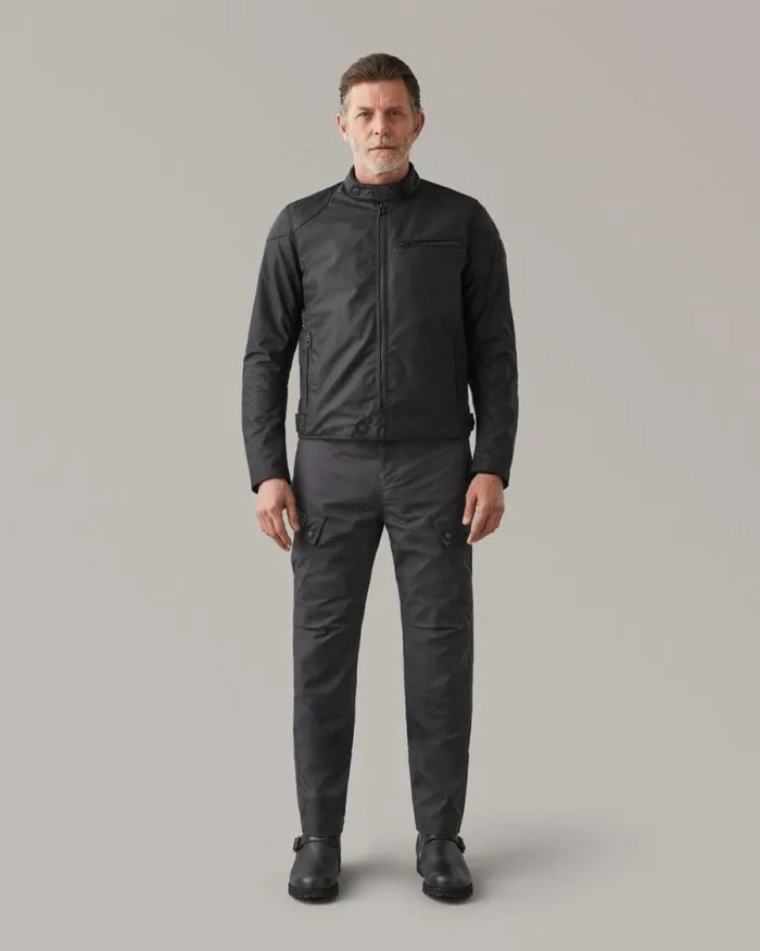 Trousers Men Belstaff Typhoon Motorcycle Cargo Black Trousers Men Belstaff Typhoon Motorcycle Cargo Black