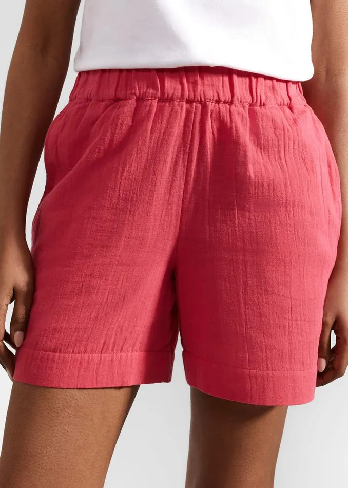 Trousers Women HOBBS Allie Shorts Wild Berry Pink