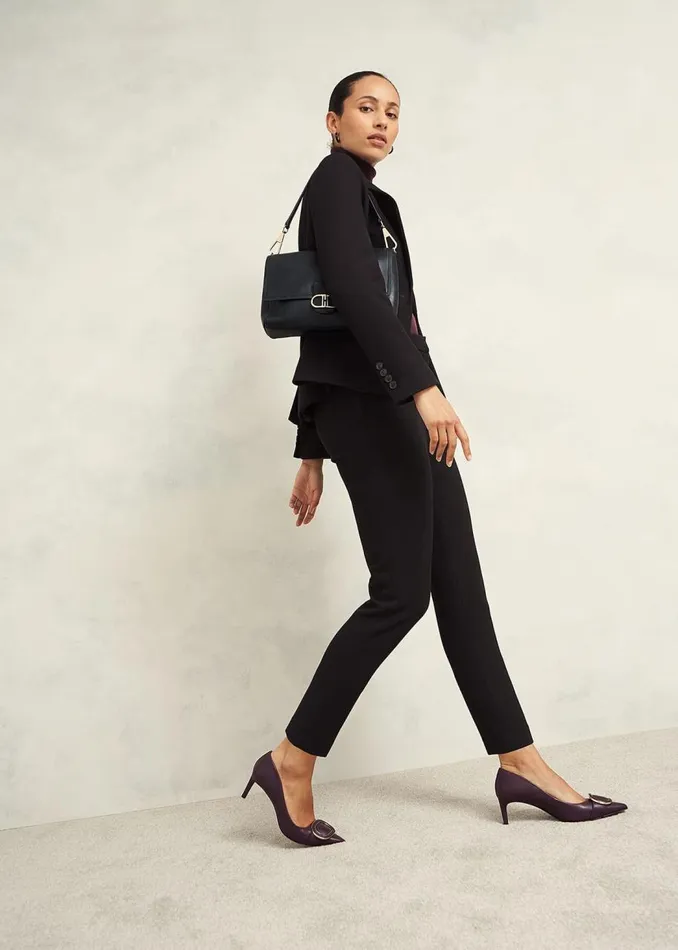Trousers Women HOBBS Mia Slim Trousers Black