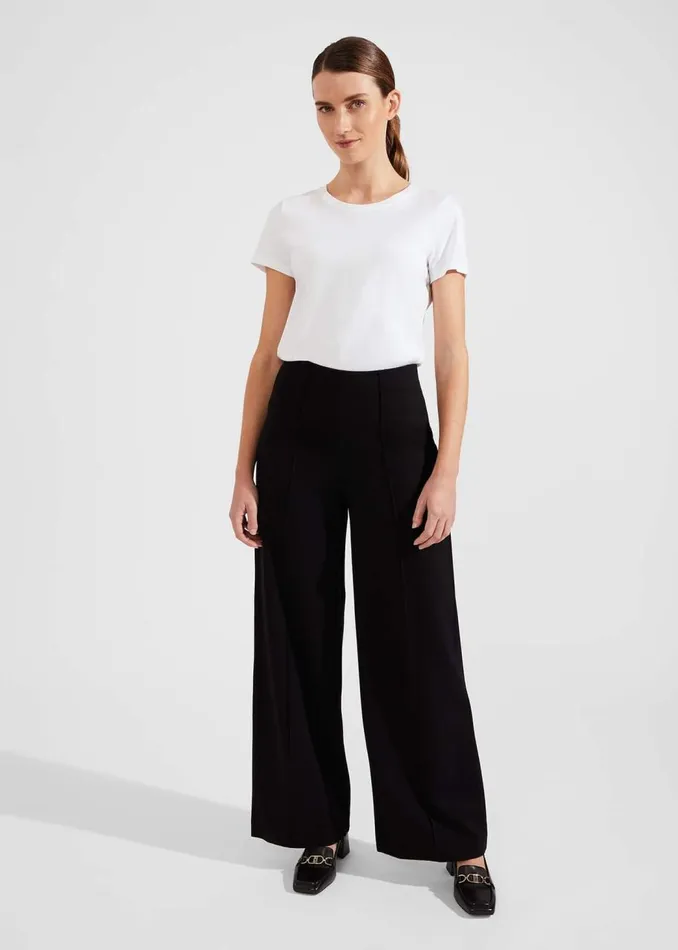 Trousers Women HOBBS Petite Prim Trousers Black