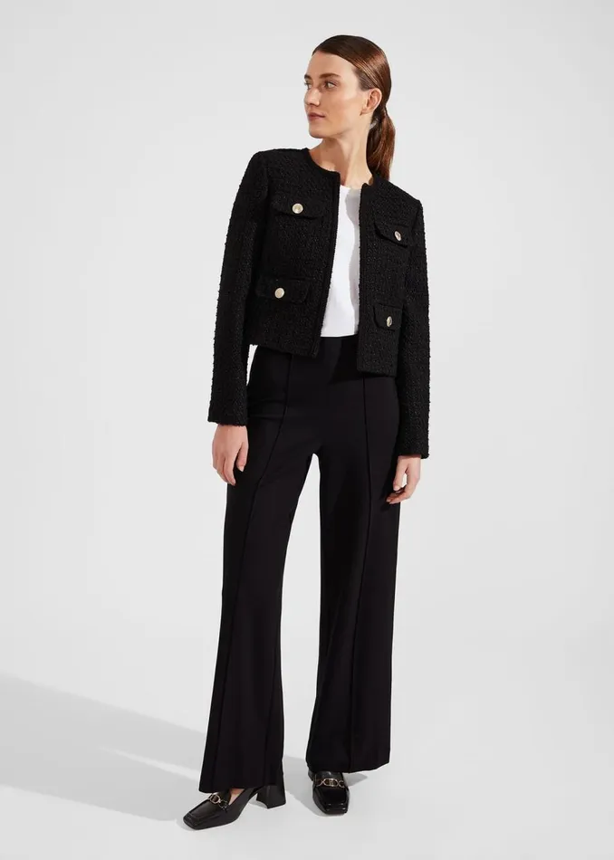 Trousers Women HOBBS Petite Prim Trousers Black