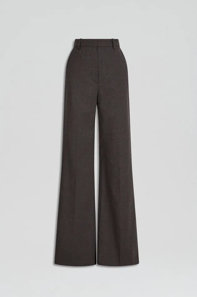 Trousers Women STRIPE MID RISE TROUSER GREY Scanlan Theodore Trousers Women STRIPE MID RISE TROUSER GREY Scanlan Theodore