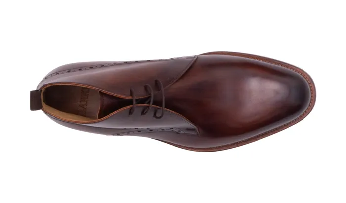 Tyne 2 8211 Hand Brushed Brown Men Barker Shoes Mens Boots