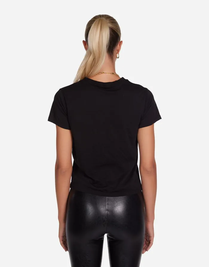 Ursula F You Biting Lip Black Women039s Lauren Moshi Short Sleeve