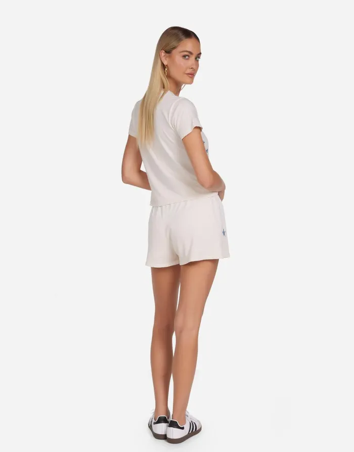 Ursula Vintage Stars Ivory Ombre Women039s Lauren Moshi Short Sleeve