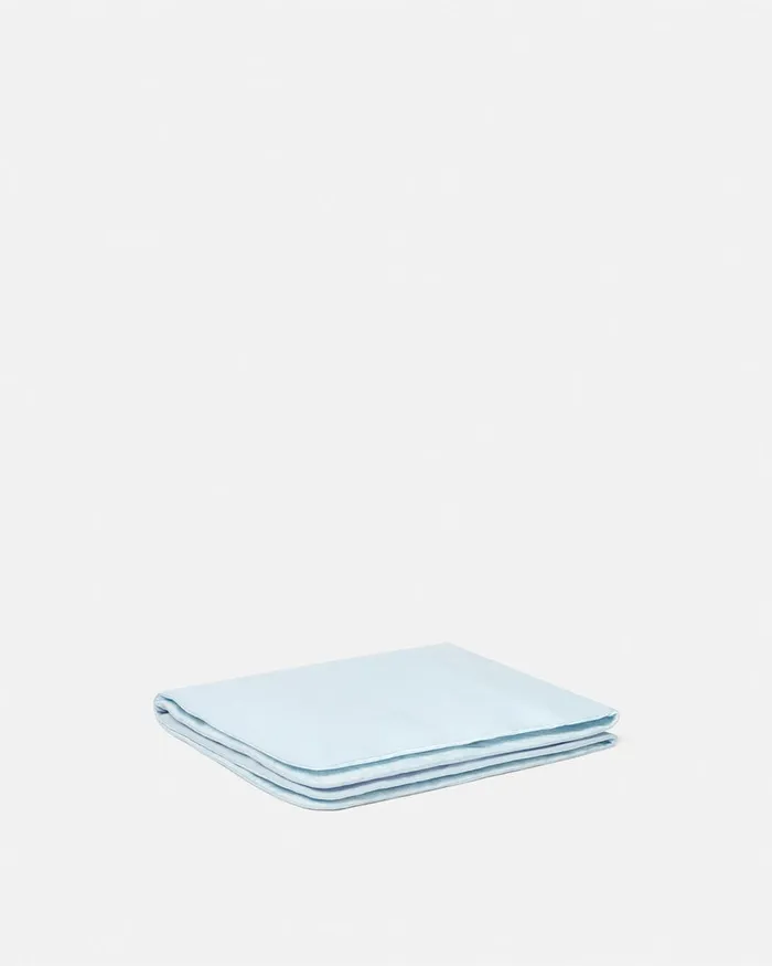 Versace Accessories Kids Medusa Padded Baby Blanket Light Bluewhite