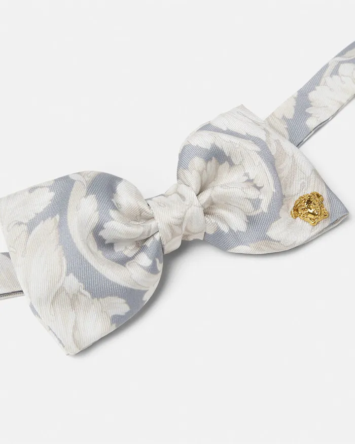 Versace Bags and Accessories Kids Barocco Bow Tie Gray