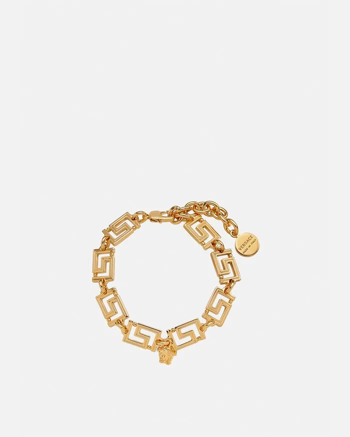 Versace Bracelets WomenMen Greca Bracelet Warm Gold