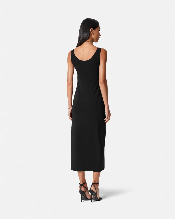 Versace Dresses Women Medusa 03995 Long Dress Black