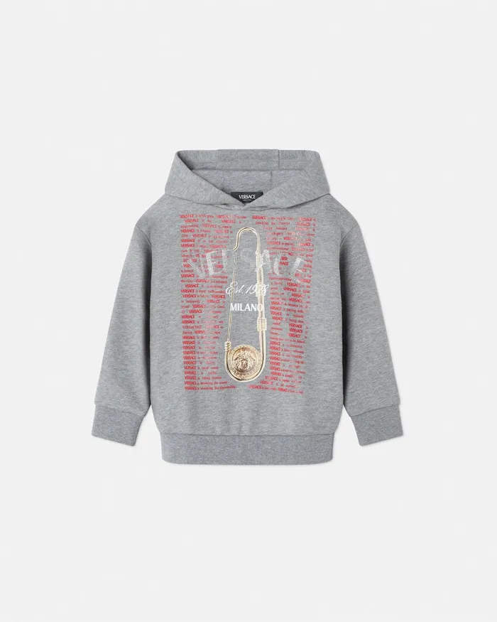Versace Knitwear and Sweatshirts Kids TShirt Gray