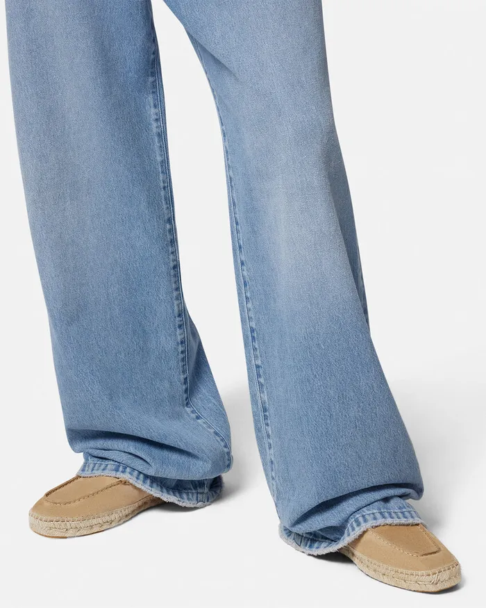 Versace Loafers and Slippers Men Logo Suede Espadrilles Beige