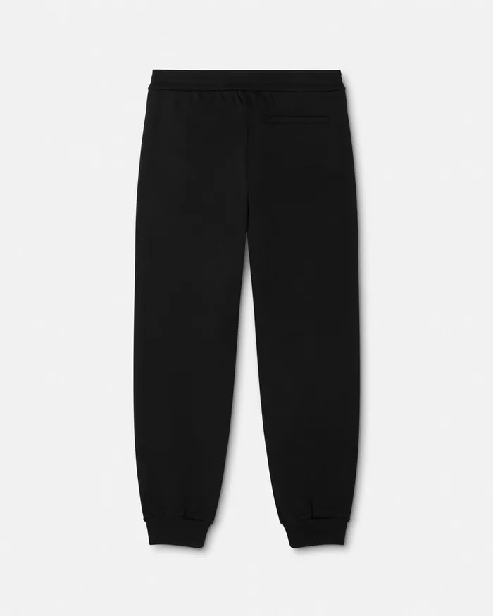 Versace Pants and Shorts Men Medusa Milano Sweatpants Black