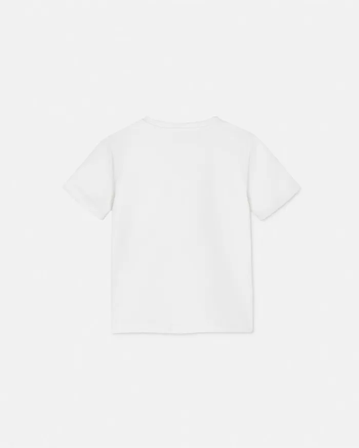 Versace Shirts and Tshirts Kids Medusa Baby TShirt Whiteprint