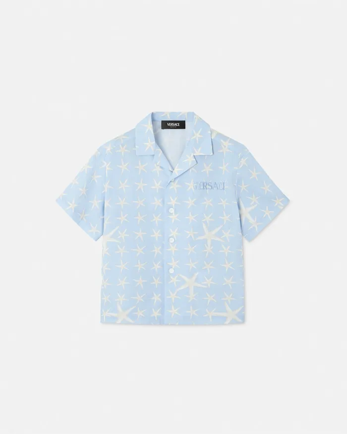 Versace Shirts Kids Stella Marina Shirt Light Blue