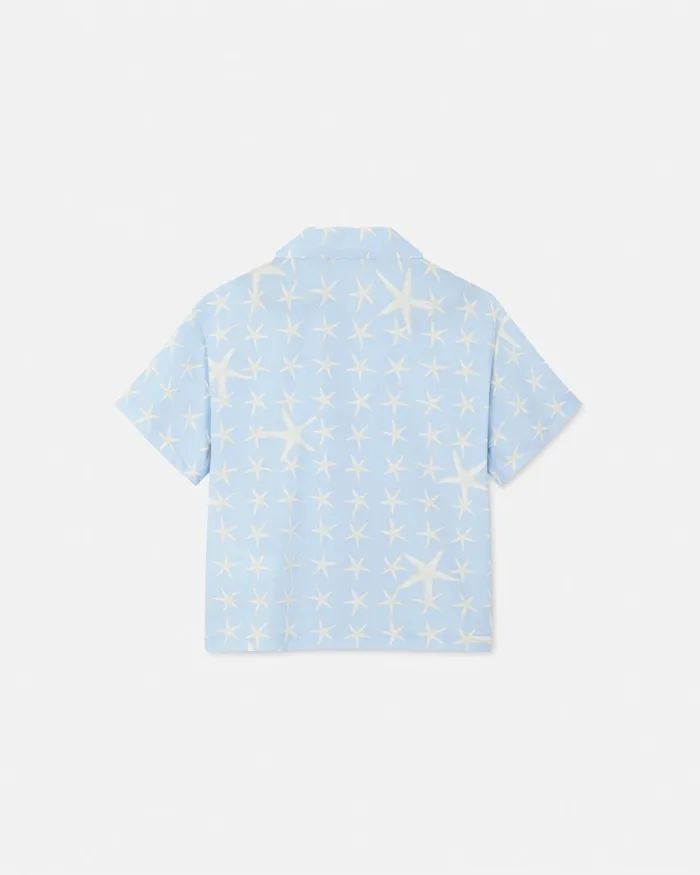 Versace Shirts Kids Stella Marina Shirt Light Blue