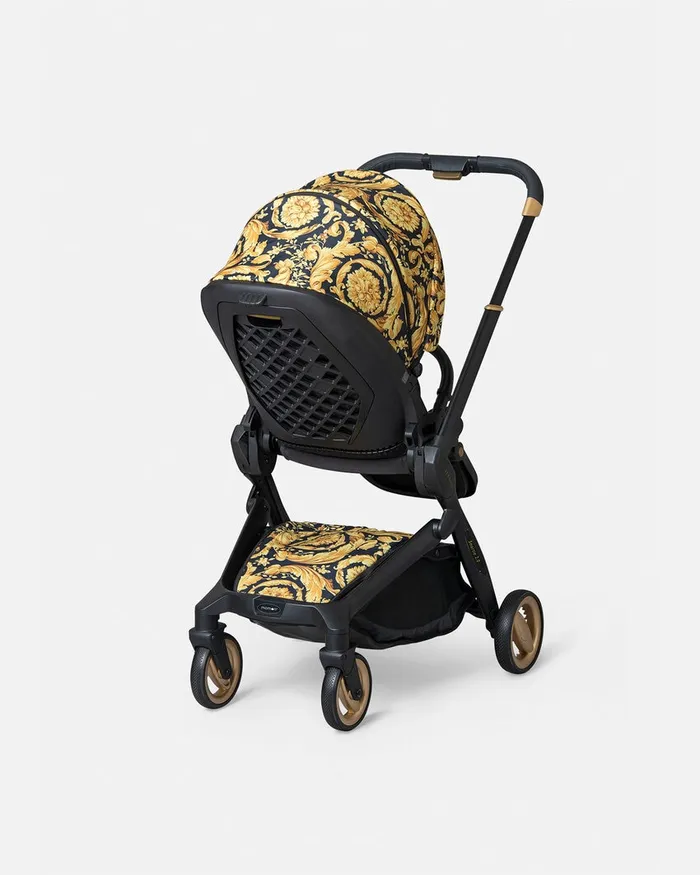 Versace Strollers and Others Kids Barocco Baby Stroller Print