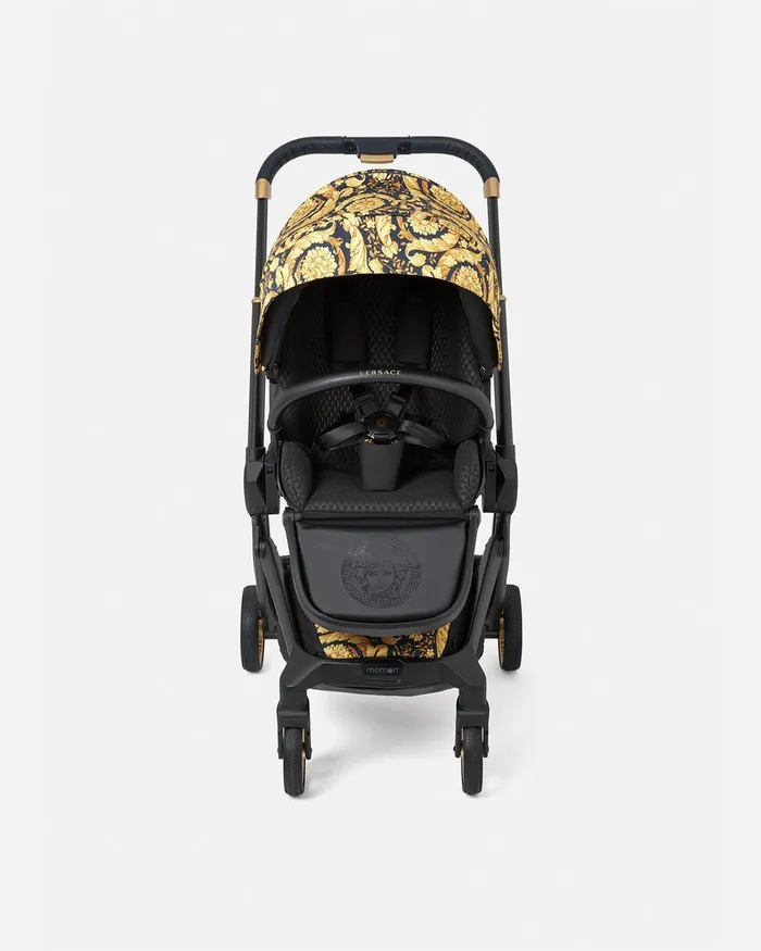 Versace Strollers and Others Kids Barocco Baby Stroller Print