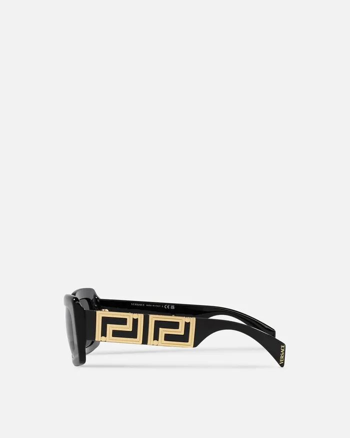 Versace Sunglasses Women Endless Greca Sunglasses Blackgold