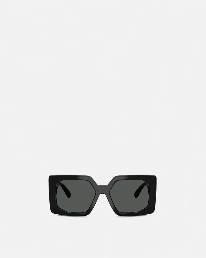 Versace Sunglasses Women Medusa Biggie Maxi Sunglasses Blackgold