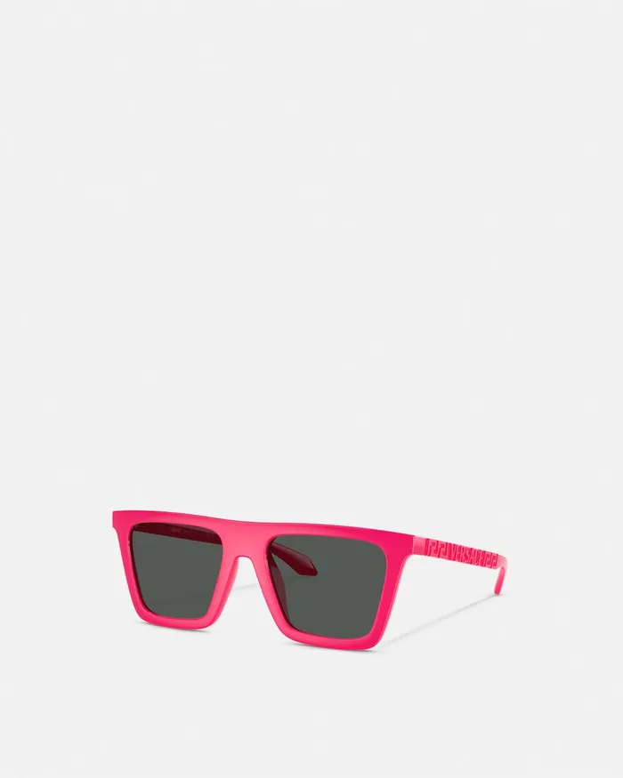 Versace Sunglasses WomenMen Greca Sunglasses Fuchsia