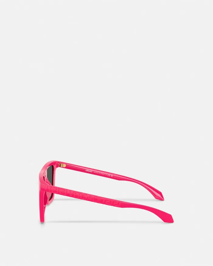 Versace Sunglasses WomenMen Greca Sunglasses Fuchsia