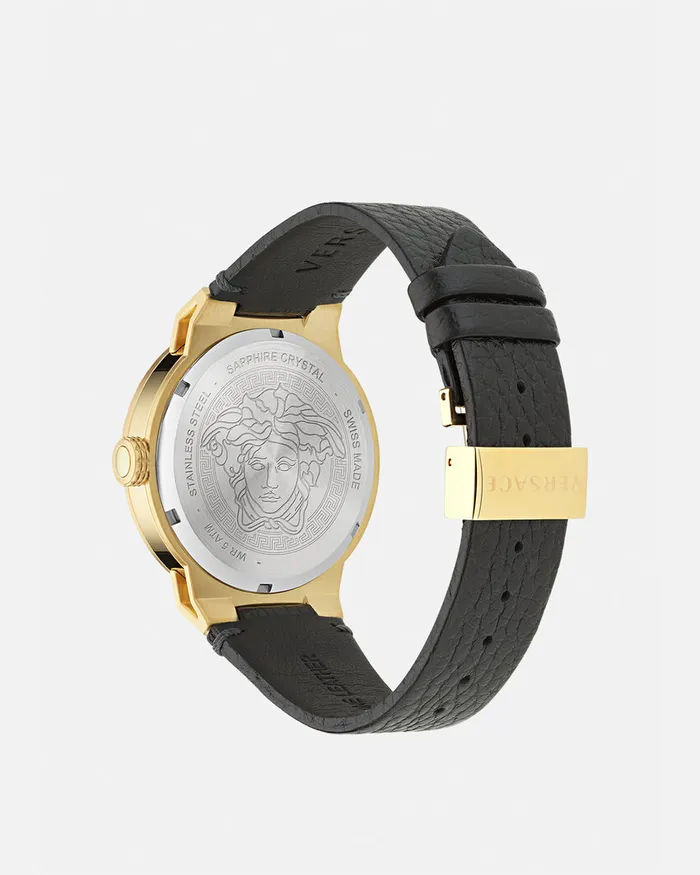 Versace Watches Men Medusa Infinite Gent Watch Black
