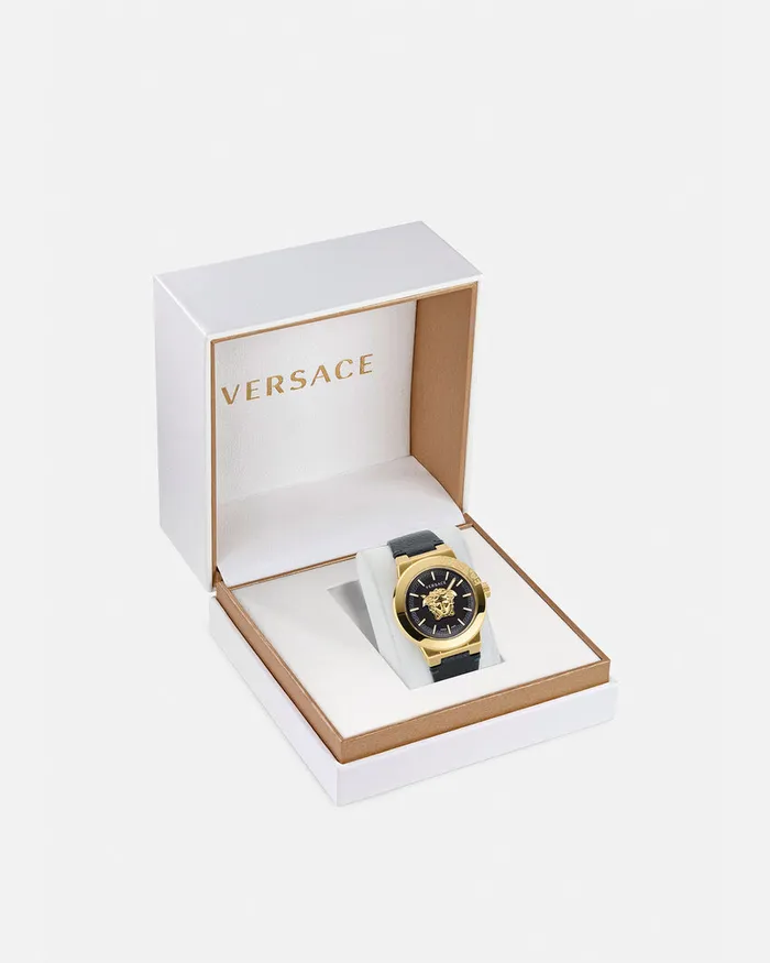 Versace Watches Men Medusa Infinite Gent Watch Black