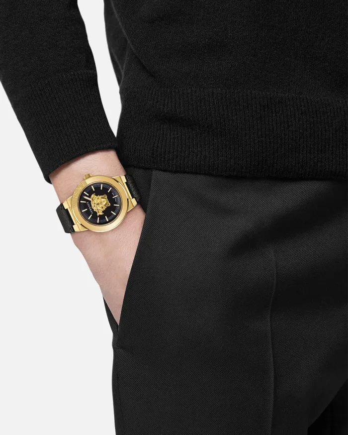 Versace Watches Men Medusa Infinite Gent Watch Black