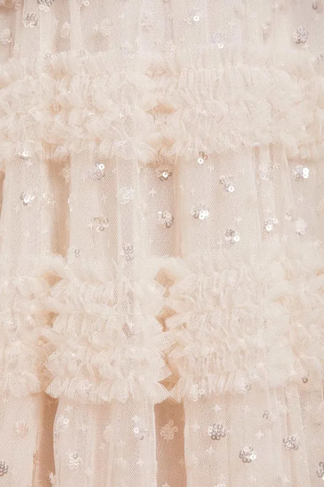 Vivian VNeck Gown Champagne Women Needle and Thread Dresses